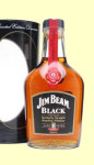 Jim Beam Black Bourbon Whisky with Decanter 