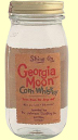 A bottle of Georigia Moon Corn Whisky