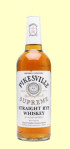 A bottle of Pikesville Rye Whisky 