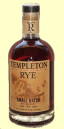 A bottle of Templeton Rye