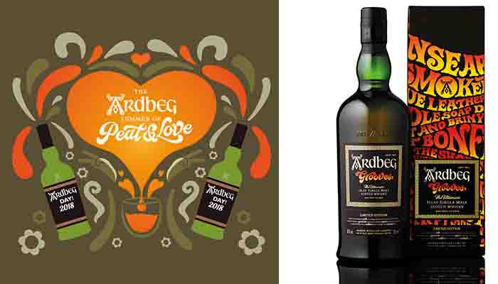 Ardbeg spreads 'Peat & Love' to launch The Magical Whisky Tour 2018 Ardbeg Day Saturday 2nd June 2018