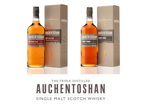Auchentoshan Single Malt Whisky Refreshes Packaging