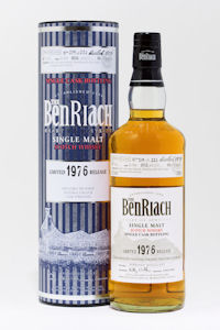 Benriach's latest and limited batch of single cask bottlings: BenRiach 1976