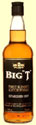 A bottle of Big T Blended Whisky