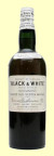 Black & White Spring Cap - Bottled in the 1960's