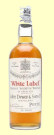 A bottle of Dewars White Label Spring Cap Blended Whisky - Bottled in 1950's