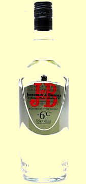 A bottle of J & B -6 C  Blended Scotch Whisky