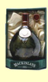A bottle of Mackinlay's Deluse 20 Year Old Blended Whisky