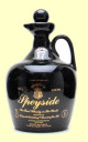 A bottle of Speyside 17 Year Old Blended Whisky