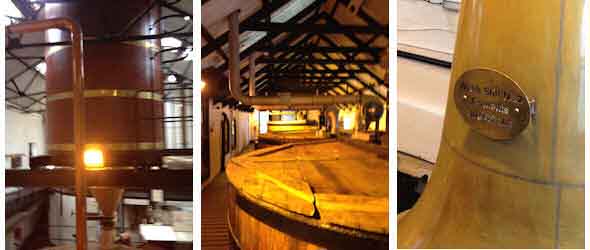 Pictures inside the Bowmore Distillery