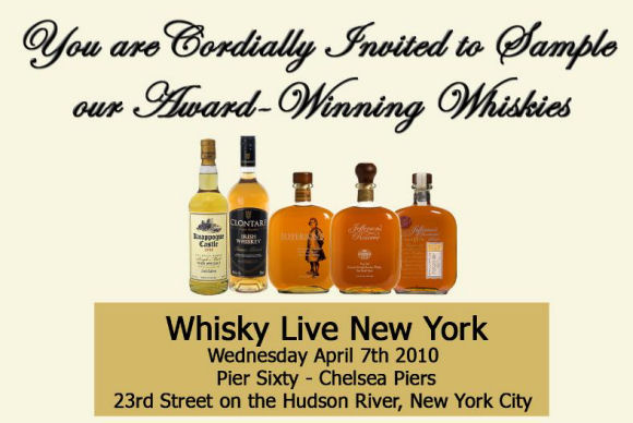 Whisky Live New York - Wednesday April 7th 2010 - 23rd Street on the Hudson River, New York City