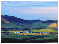 A view of The Glenlivet Distillery