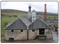 A photo of the Brora Whisky Distillery