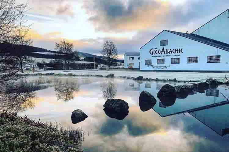 Photo of the GlenAllachie Distillery