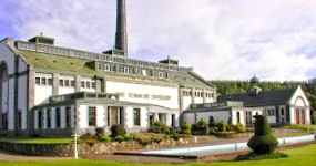 The Tormore Distillery in the Speyside Region of Scotland
