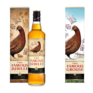 Famous Grouse with new packaging and also a new branded called the Famous Jubilee
