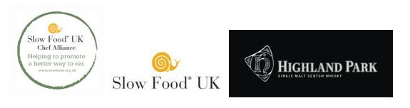 Slow Food UK Chef Alliance and Highland Park Logo