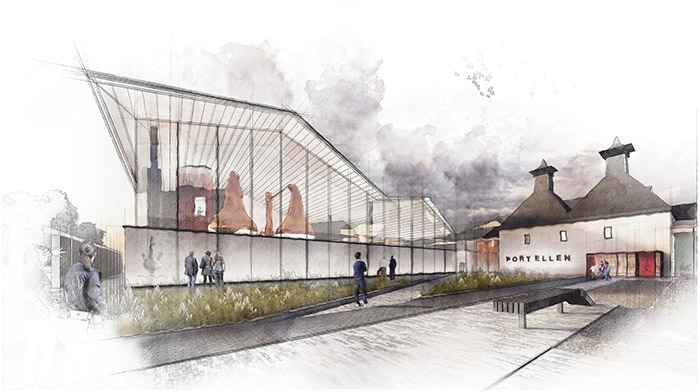 Legacy of heritage and innovation celebrated in thrilling Port Ellen Scotch Whisky distillery plans