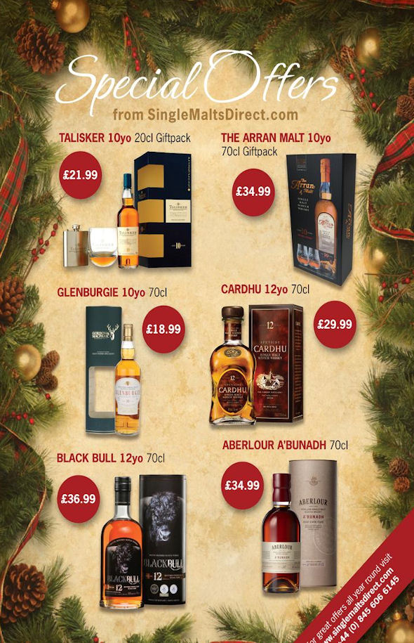 Whisky Christmas Offers 2011