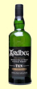 A bottle of Ardbeg 10 Year Old Single Malt Whisky