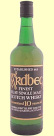 A bottle of Ardbeg 10 Year Old Single Malt Whisky