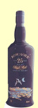 A bottle of Bowmore 25 Year Old Islay Malt Scotch Whisky 