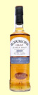 A bottle of Bowmore legend Islay Malt Scotch Whisky 