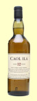 A bottle of Caol ila 12 Year Old Single Malt
