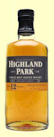 Highland Park 12 Year Old Single Malt Whisky - Flat Bottle