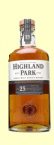 Highland Park 25 Year Old Single Malt Whisky - Flat Bottle