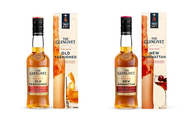 The Glenlivet Introduces Whisky Cocktail Innovation Fashioned With Boundary-Breaking Technology: New 'Twist & Mix' Cocktails 