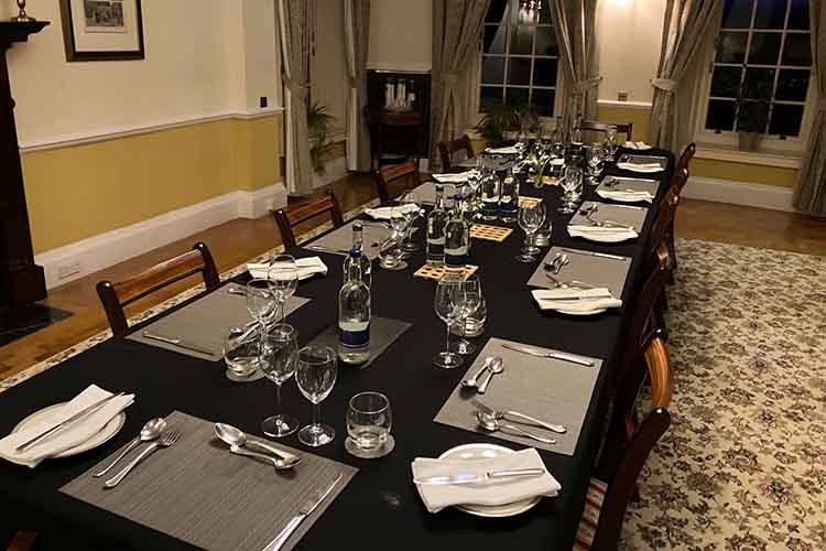 Dinner at Tomintoul House (Aultmore House)