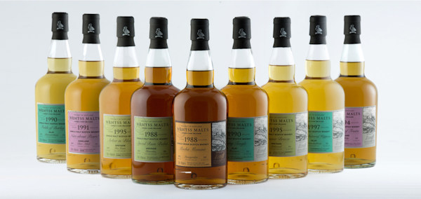 Wemyss Malts Midsummer single cask release 2016 :: nine new single cask whiskies ranging from 18 to 27 years old :: 21st June, 2016