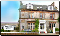 A view of the Ardshiel Hotel in Campbeltown