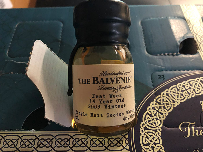 The Balvenie Peat Week 14 Year Old 2003 Vintage Single Malt Scotch Whisky