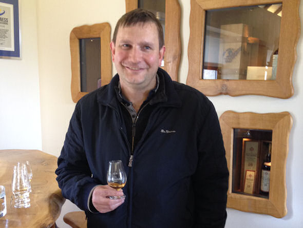 Alan Hubner Owner of Planet Whiskies at The Macallan Distillery