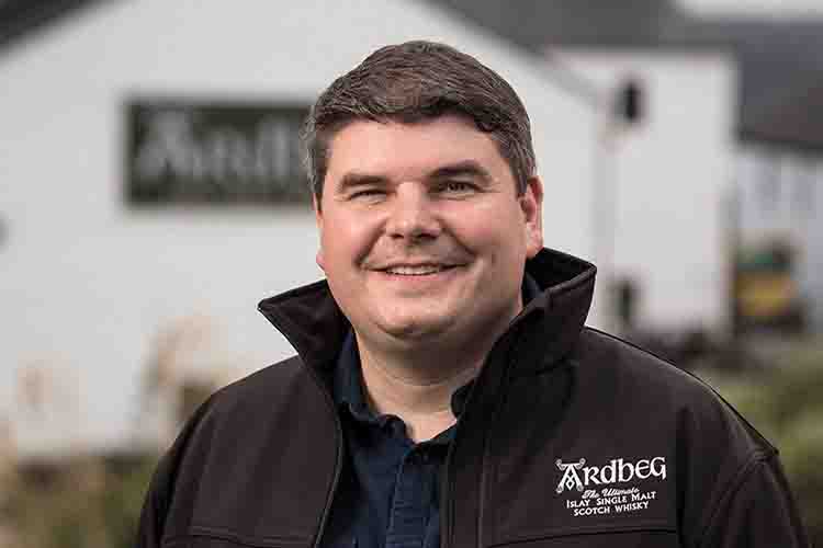 Colin Gordon named as new Ardbeg
distillery production manager 