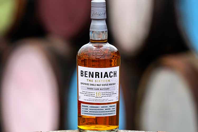 Benriach The Sixteen Returns To Core Lineup: Three cask matured for at least 16 years.