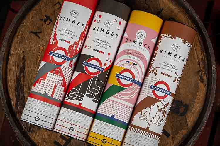 London's Bimber Distillery unveils The Spirit of the Underground Release No.5