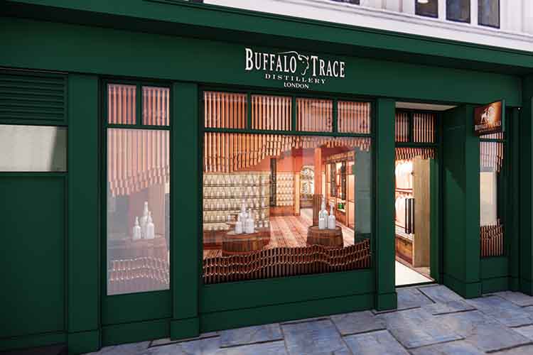 Buffalo Trace Distillery Announces Buffalo Trace Distillery London The Distillery's First Brand Home Outside Of The USA