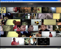 A screen shot of the new global disgital platform from The Chivas Brothers