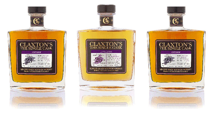Claxton's Single Malt Whisky Releases for Summer 2019 including a Benraich, Ardmore and Glen Moray
