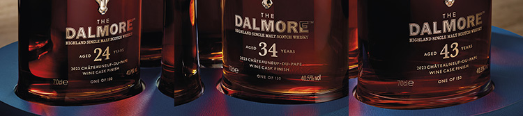 Tasting notes for all three Dalmore Cask Curation Series