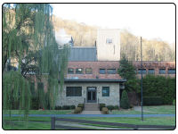 A photo of the George Dickel Distillery in Tennessee