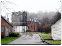 A photo of Jack Daniels famous distillery in Lynchburg, Tennessee