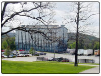 A photo of the Jim Beam distillery