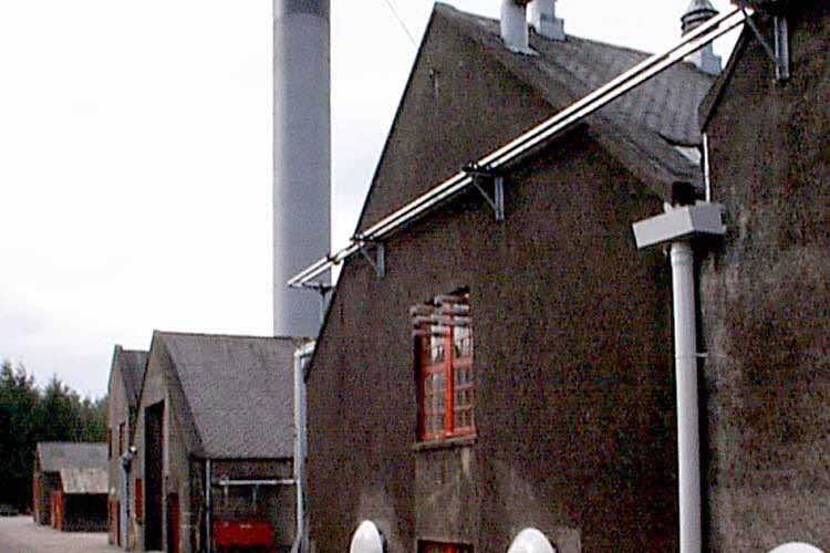 A photo of the Ardmore Whisky Distillery in Huntly