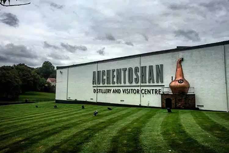 A photo of the Auchentoshan Single Malt Scotch Whisky Distillery