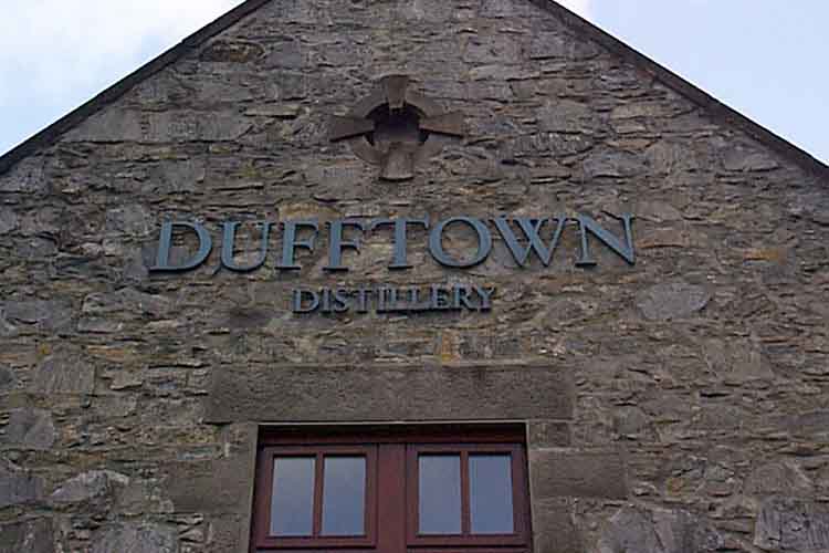 A photo of Dufftown Scotch Whisky Distillery