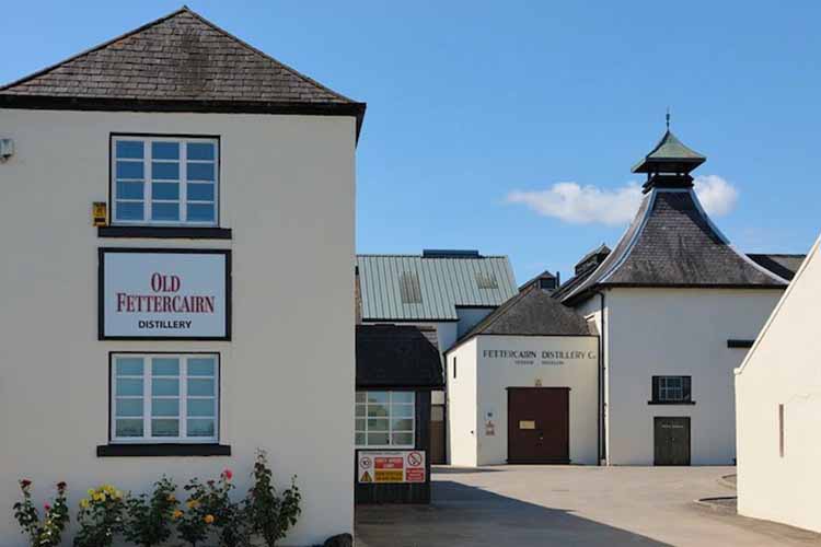 A photo of the Fettercairn Distillery